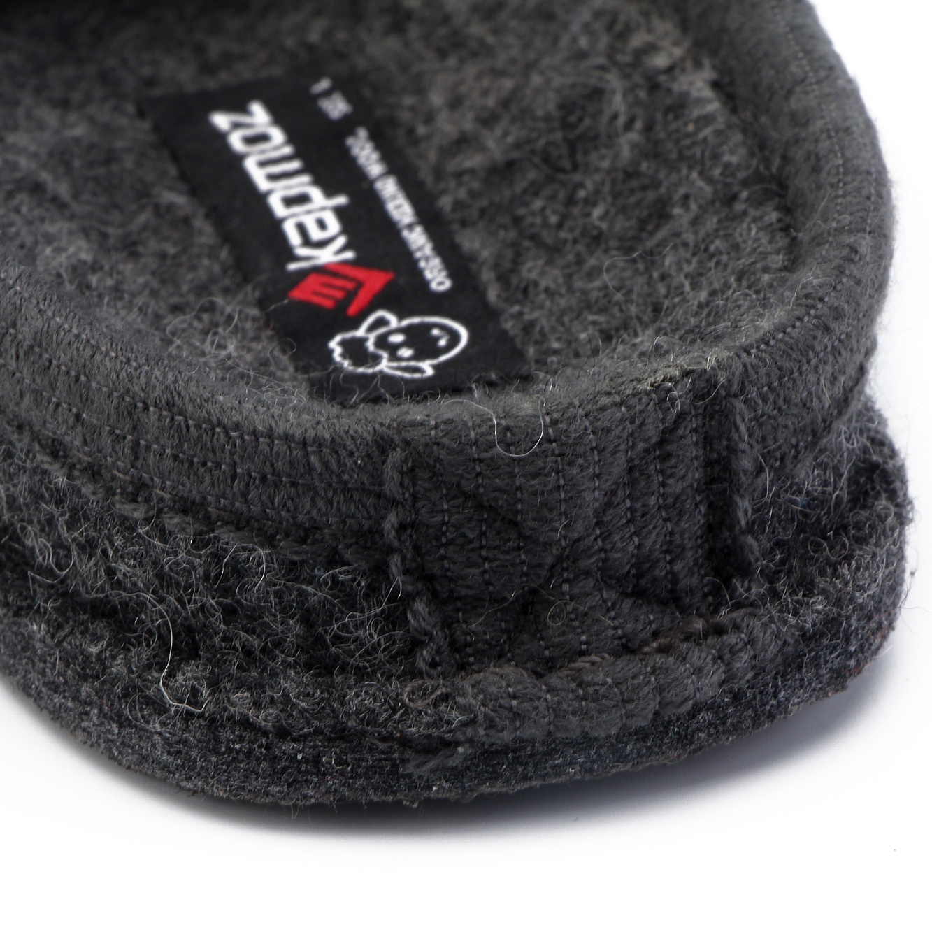le kapmoz men's boiled wool house slippers